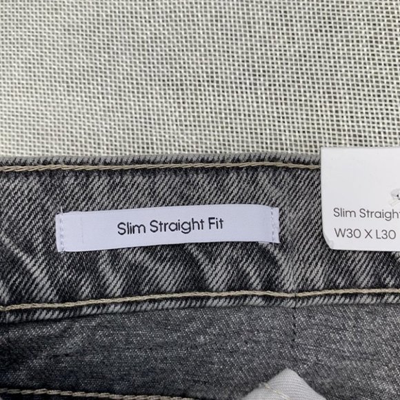Calvin Klein Mens Jeans Slim-Straight Fit Stretch Jeans Size 30*30 - Picture 8 of 13